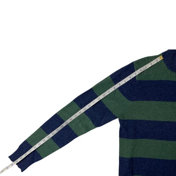 1-38 QI CASHMERE Men's Sweater 1/4 Zip Henley 100% Cashmere Small - Picture 14 of 14